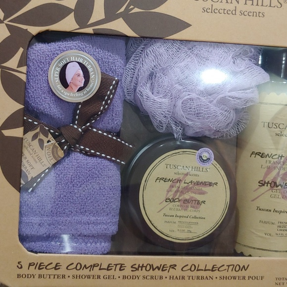 Tuscan Hills French Lavender Shower Set!! - Picture 4 of 8